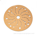 Round Sanding Abrasives Gold Sandpaper Discs